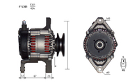 ALTERNATORE JA792IR A5301