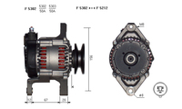 ALTERNATORE JA798IR A5302