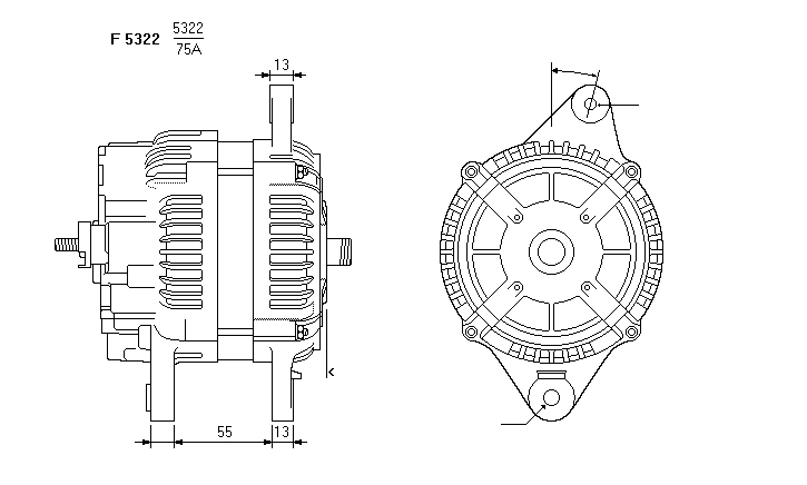 ALTERNATORE JA888IR
