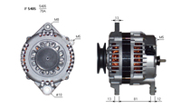 ALTERNATORE CA2079IR A5405