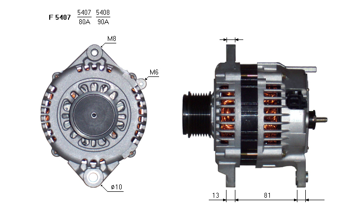 ALTERNATORE JA1702IR