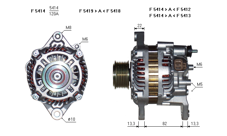 ALTERNATORE CA2081IR