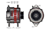 ALTERNATORE JA1785IR A5423