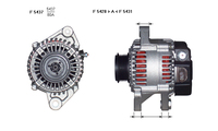 ALTERNATORE JA1595IR A5437