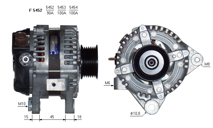 ALTERNATORE JA1792IR