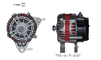 ALTERNATORE CA2088IR A5489