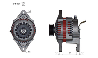 ALTERNATORE JA6521IR A5492