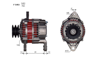 ALTERNATORE DRB4051 A5493