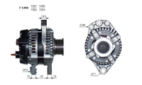 ALTERNATORE LRA02941 A5498