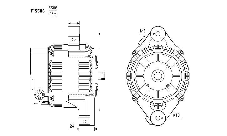 ALTERNATORE JA979IR