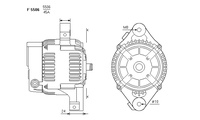 ALTERNATORE JA979IR A5506
