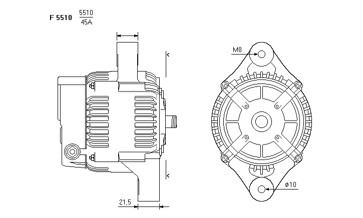 ALTERNATORE JA978IR