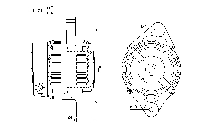 ALTERNATORE 63321838