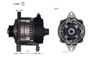 ALTERNATORE 0123115013 A5564