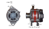 ALTERNATORE CA1964IR A5567