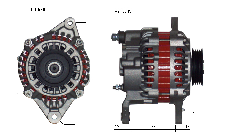 ALTERNATORE A002T80491