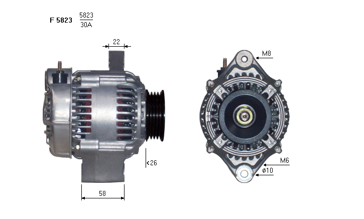 ALTERNATORE CA984IR