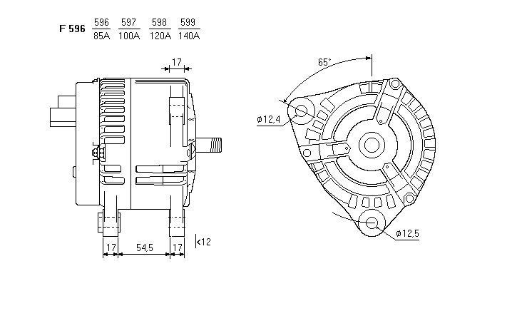 ALTERNATORE CA1218IR