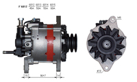 ALTERNATORE JA1270IR A6012