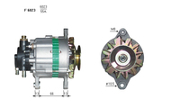 ALTERNATORE JA178IR A6023