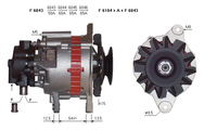 ALTERNATORE JA775IR A6043