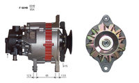 ALTERNATORE JA668IR A6048