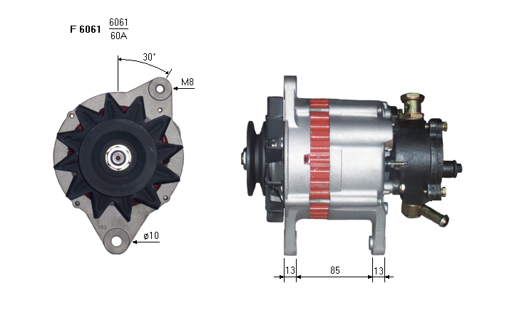 ALTERNATORE JA873IR