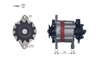 ALTERNATORE JA876IR A6065