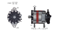 ALTERNATORE JA1795IR A6137