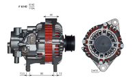 ALTERNATORE JA1709IR A6142