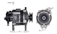 ALTERNATORE JALR160502 A6147