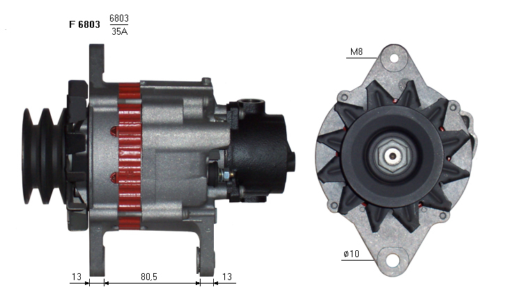 ALTERNATORE JA672IR