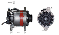 ALTERNATORE JA676IR A6805