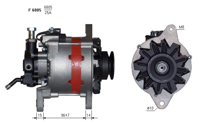ALTERNATORE JA676IR