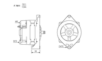 ALTERNATORE 10479839 A7011