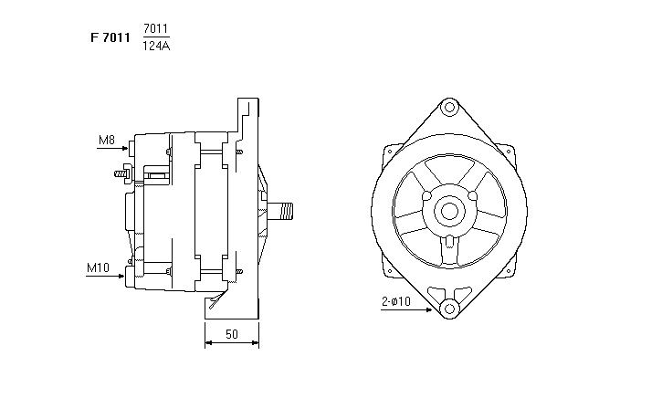 ALTERNATORE 10479839