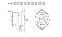 ALTERNATORE UA943IR A7105
