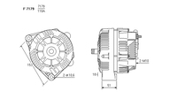 ALTERNATORE A14VI39 A7179