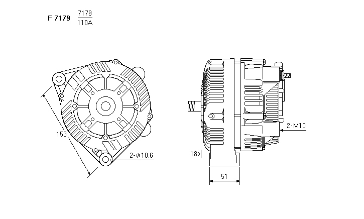 ALTERNATORE A14VI39