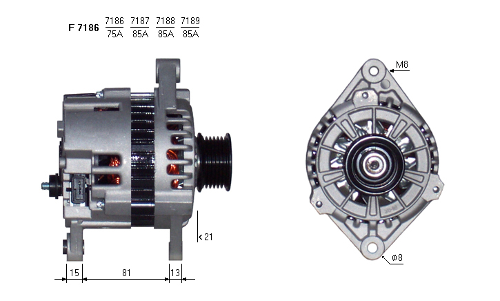 ALTERNATORE CA1396