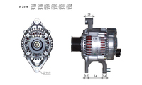 ALTERNATORE 121000-3700 A7199