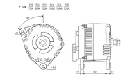 ALTERNATORE 63377461 A720