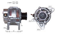 ALTERNATORE 121000-4390 A7214