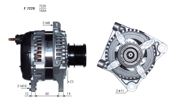 ALTERNATORE CA04868-429AD