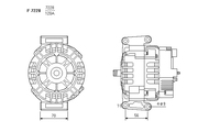 ALTERNATORE 0124515084 A7228