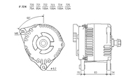 ALTERNATORE 54022470 A724