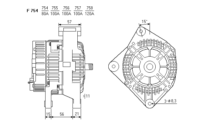 ALTERNATORE CA1096IR