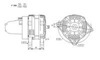 ALTERNATORE CA1338IR A760