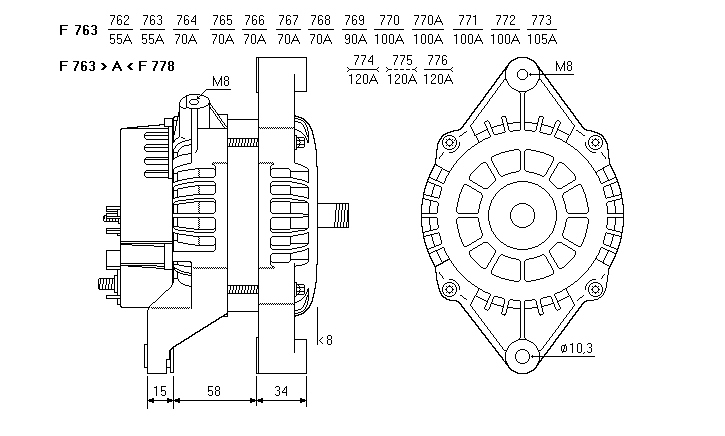 ALTERNATORE CA1066IR