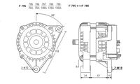 ALTERNATORE CA1326IR A795